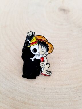 2/$20 Brand New One Piece "Ship Flag" Pin Brooch